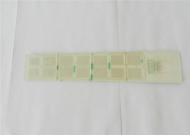 Flat Keypad LED Flexible Membrane Switch With Connector And Circuit