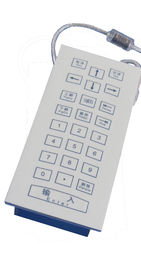19 key industrial membrane IP65 keypad with USB , short stroke 0.45mm